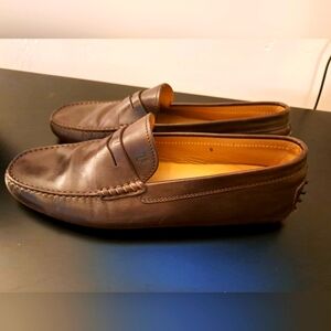 Tod's Gommino Driving Shoe Size 9 US Brown